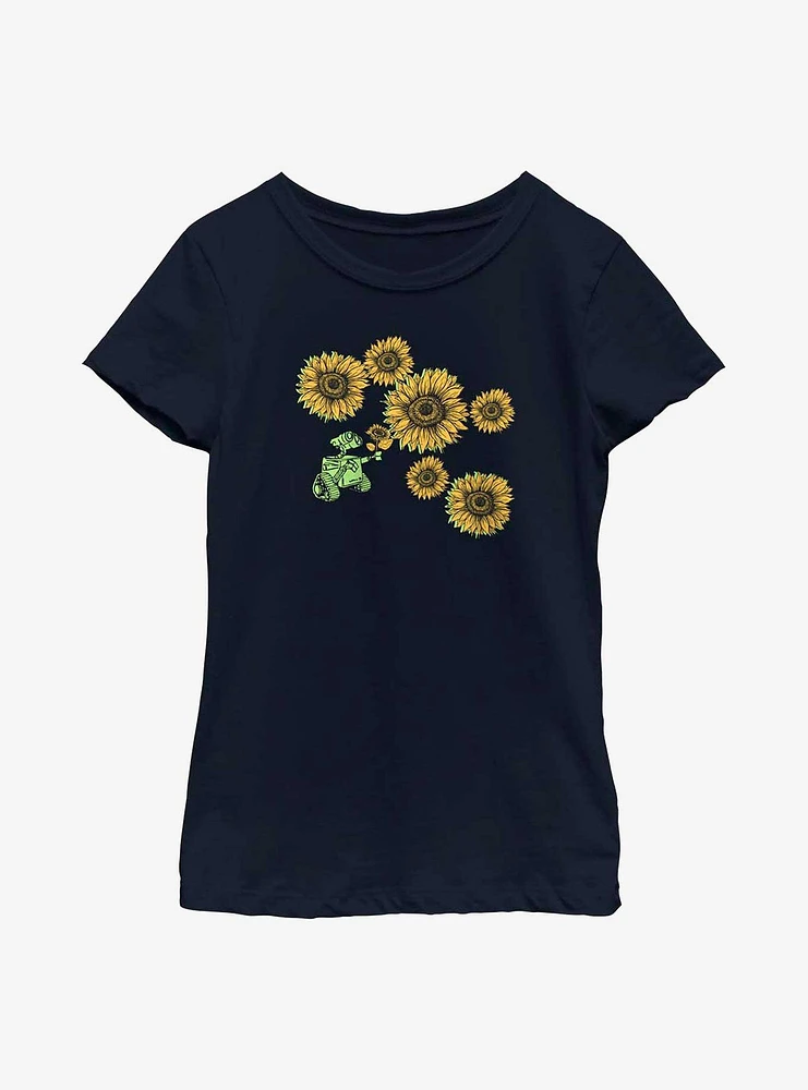 Disney Pixar Wall-E Floral Dreams Youth Girls T-Shirt