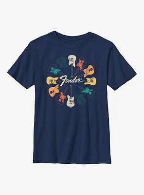 Fender Retro Kaleidoscope Youth T-Shirt