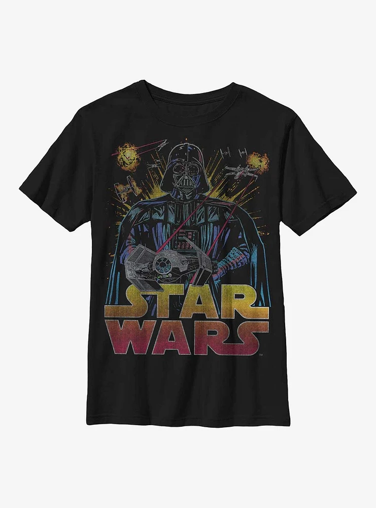 Star Wars Darth Vader Battle Youth T-Shirt