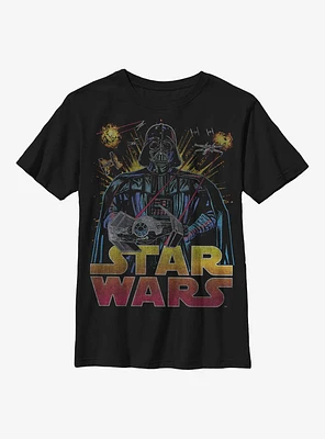 Star Wars Darth Vader Battle Youth T-Shirt