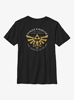 The Legend of Zelda Hyrule Kingdom Logo Youth T-Shirt