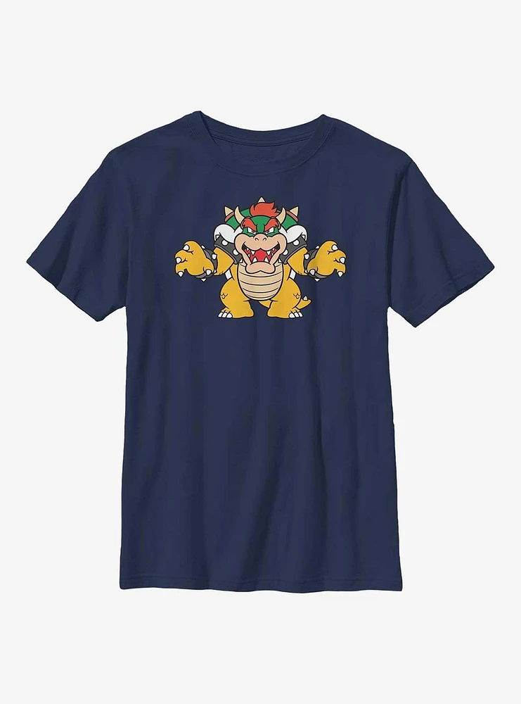 Nintendo Super Mario Just Bowser Youth T-Shirt