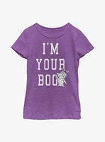 Disney Pixar Monsters Inc I'm Your Boo Youth Girls T-Shirt