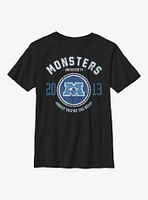 Disney Pixar Monsters University Collegiate Icon Logo Youth T-Shirt