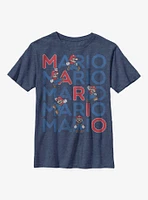 Nintendo Super Mario Levels Up Youth T-Shirt