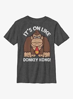 Nintendo Super Mario It's On Like Donkey Kong Youth T-Shirt