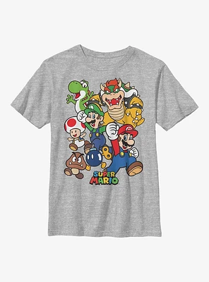 Nintendo Super Mario Running To Win Youth T-Shirt