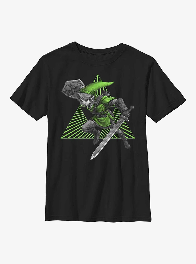 The Legend of Zelda Link Color Pop Youth T-Shirt