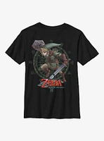 The Legend of Zelda Twilight Princess Link Youth T-Shirt