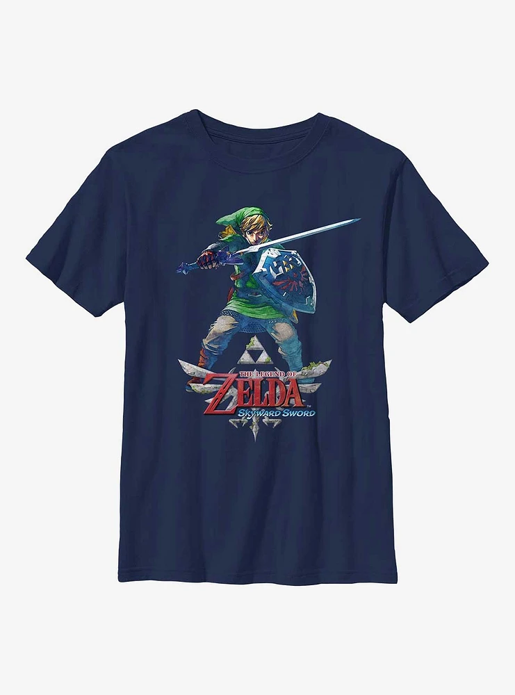 The Legend of Zelda Skyward Sword Link Youth T-Shirt