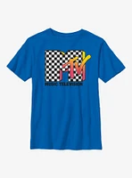 MTV Checker Gradient Logo Youth T-Shirt