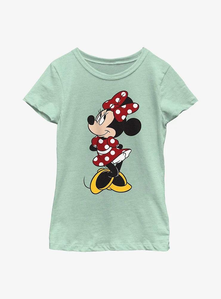 Disney Mickey Mouse Vintage Minnie Youth Girls T-Shirt