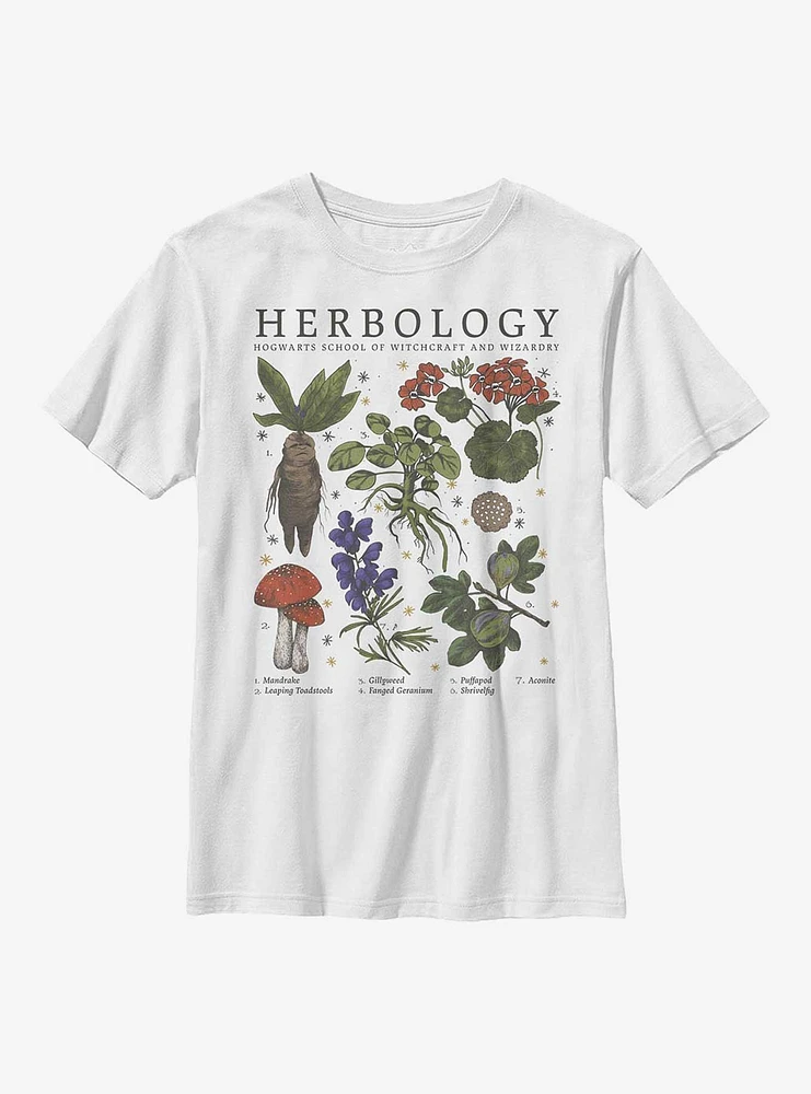 Harry Potter Herbology Poster Style Youth T-Shirt