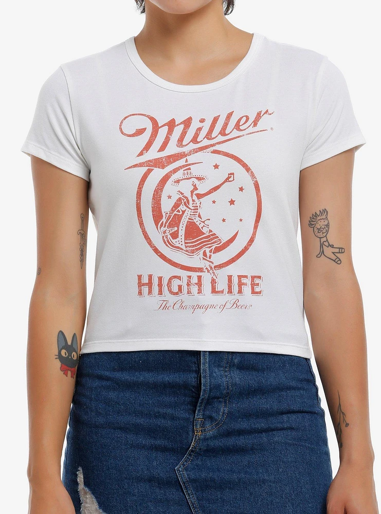 Miller High Life Logo Girls Baby T-Shirt