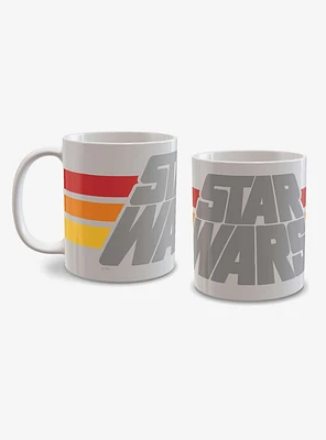 Star Wars Sunset Stripes Logo Mug