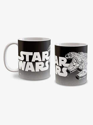 Star Wars Millennium Falcon Logo Mug