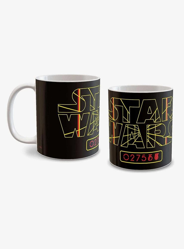 Star Wars Logo Locked On Target Mug