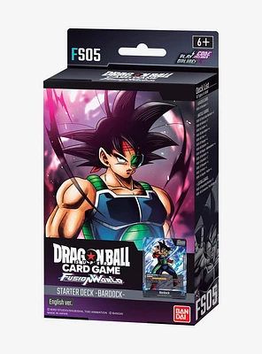 Dragon Ball Super Card Game Fusion World Bardock Starter Deck