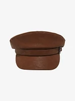 Brown Western Cabbie Hat