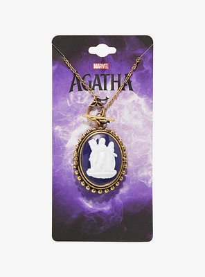 Marvel Agatha All Along Replica Cameo Locket Necklace