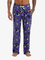 Universal Monsters Faces Pajama Pants