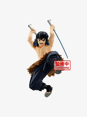 Banpresto Demon Slayer: Kimetsu no Yaiba Vibration Stars Inosuke Hashibira Figure