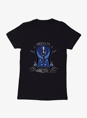 The Addams Family 2 Morticia Blue Womens T-Shirt