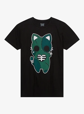 Zombie Cat T-Shirt By Pvmpkin