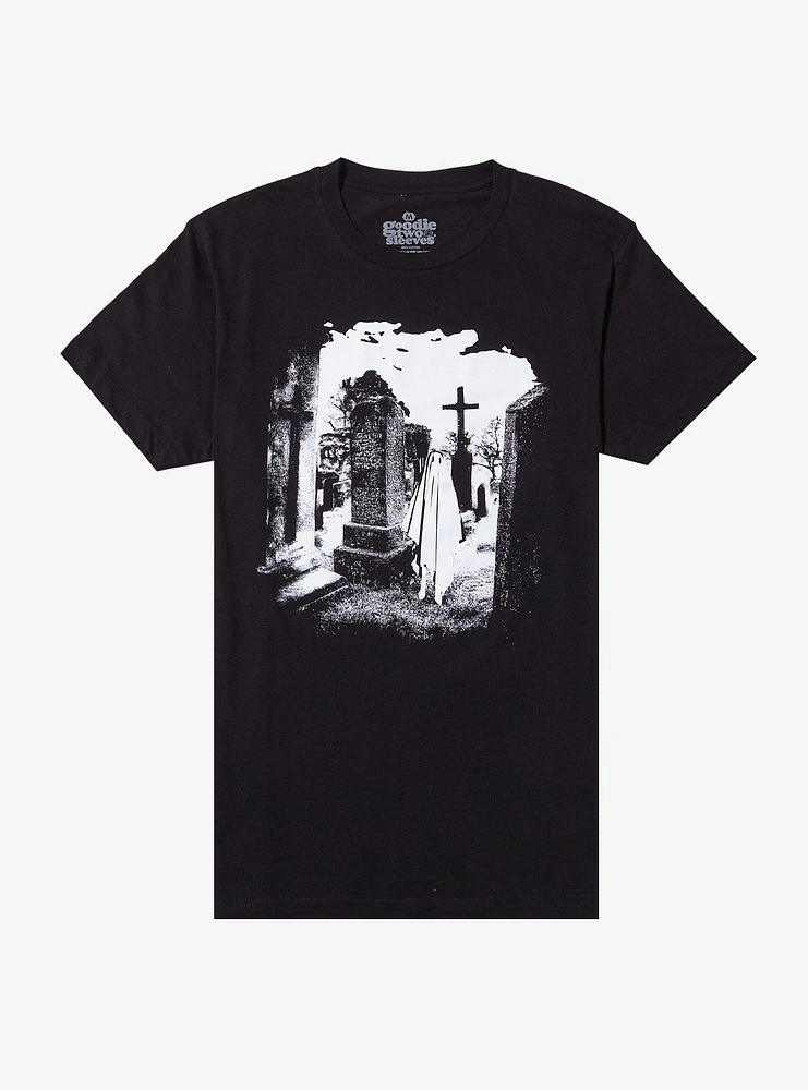 Graveyard Ghosts T-Shirt By Goodie Two Sleeves