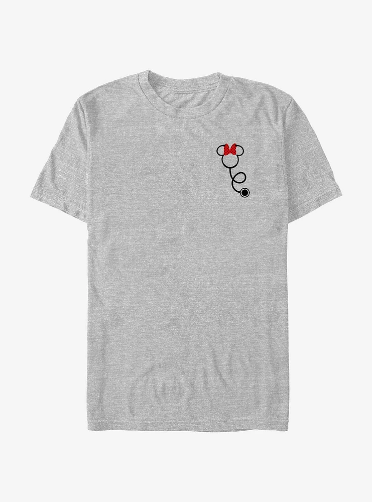 Disney Minnie Mouse Stethoscope Pocket T-Shirt