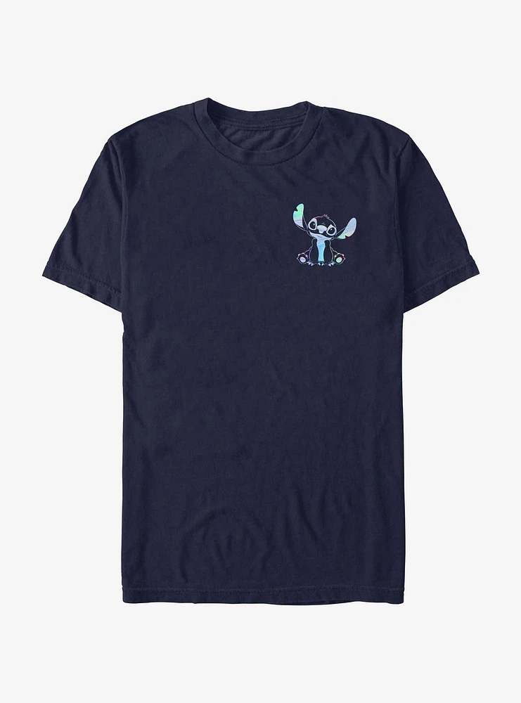 Disney Lilo & Stitch Holographic Pocket T-Shirt