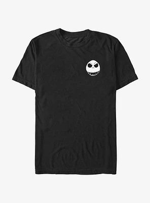 Disney The Nightmare Before Christmas Jack Face Pocket T-Shirt