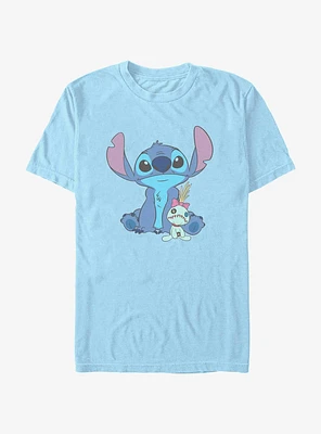 Disney Lilo & Stitch And Scrump Sit T-Shirt