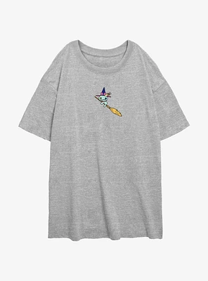 Disney Lilo & Stitch Witchy Scrump Girls Oversized T-Shirt