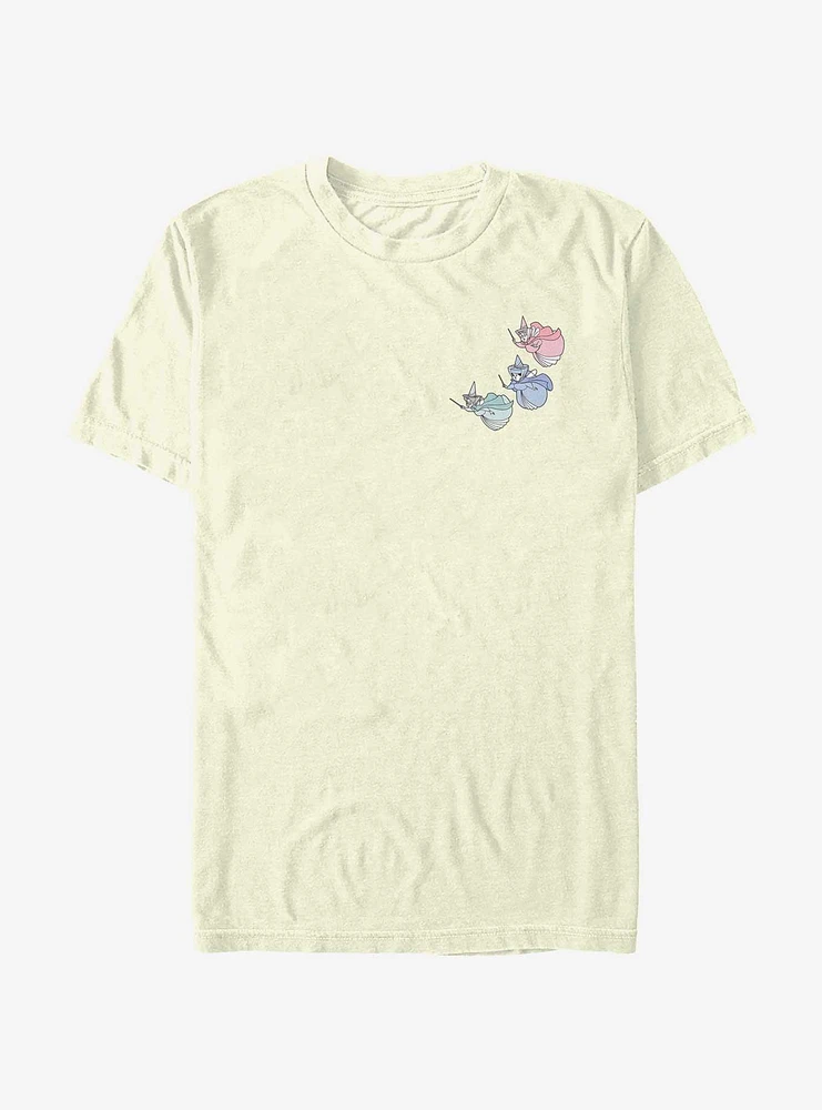 Disney Sleeping Beauty Fairy Trio Pocket T-Shirt