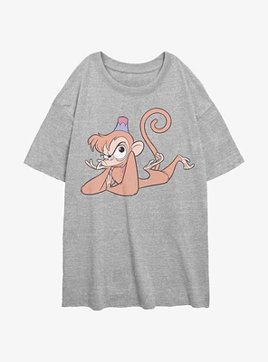 Disney Aladdin Abu Pose Girls Oversized T-Shirt