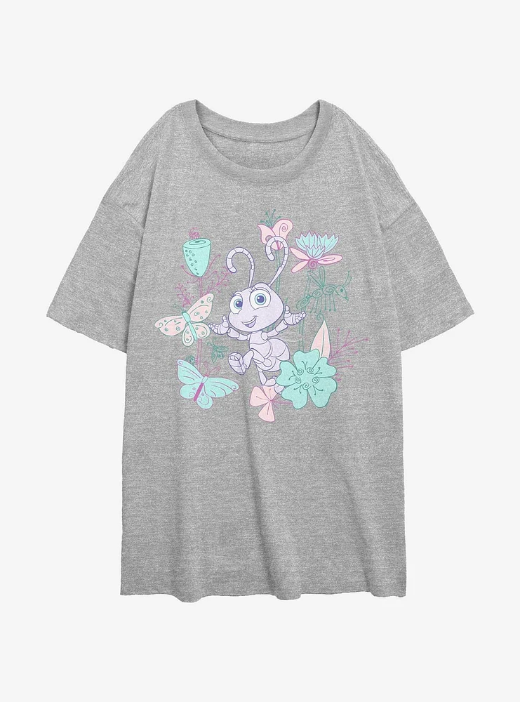 Disney A Bugs Life Princess Dot Girls Oversized T-Shirt