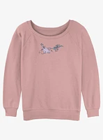 Disney Hercules Pain And Panic Girls Slouchy Sweatshirt