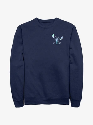 Disney Lilo & Stitch Holographic Pocket Sweatshirt
