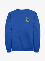 Disney Lilo & Stitch Pineapple Hug Pocket Sweatshirt