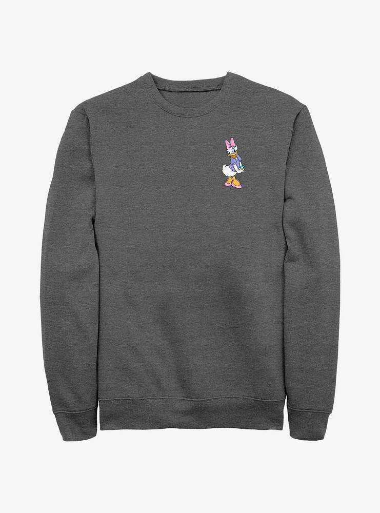 Disney Daisy Duck Traditional Pocket Sweatshirt