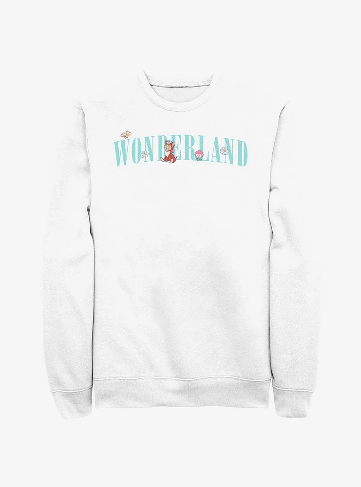 Disney Alice Wonderland Dinah Sweatshirt