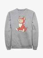 Disney Alice Wonderland Dinah Pose Sweatshirt