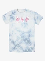 Disney Alice Wonderland Dancing Oysters Tie-Dye T-Shirt