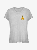 Disney Pluto Traditional Pocket Girls T-Shirt