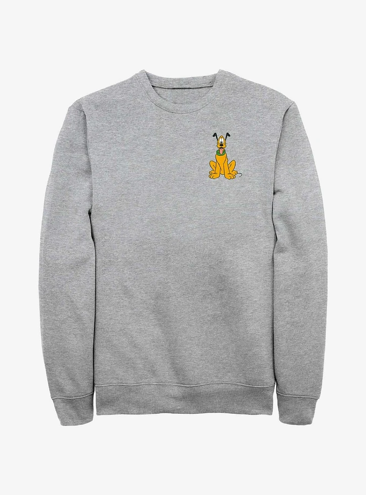 Disney Pluto Traditional Pocket Sweatshirt
