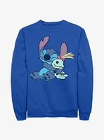 Disney Lilo & Stitch Hugging Scrump Sweatshirt