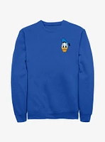 Disney Donald Duck Big Face Pocket Sweatshirt