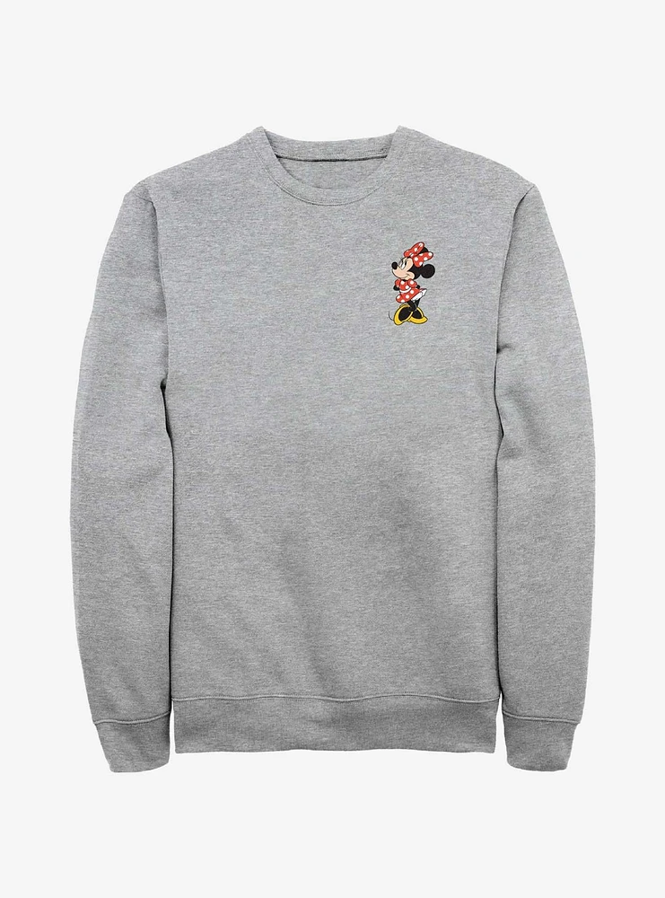 Disney Minnie Mouse Traditional Pocket Sweatshirt