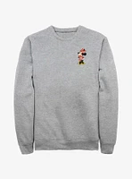 Disney Minnie Mouse Traditional Pocket Sweatshirt